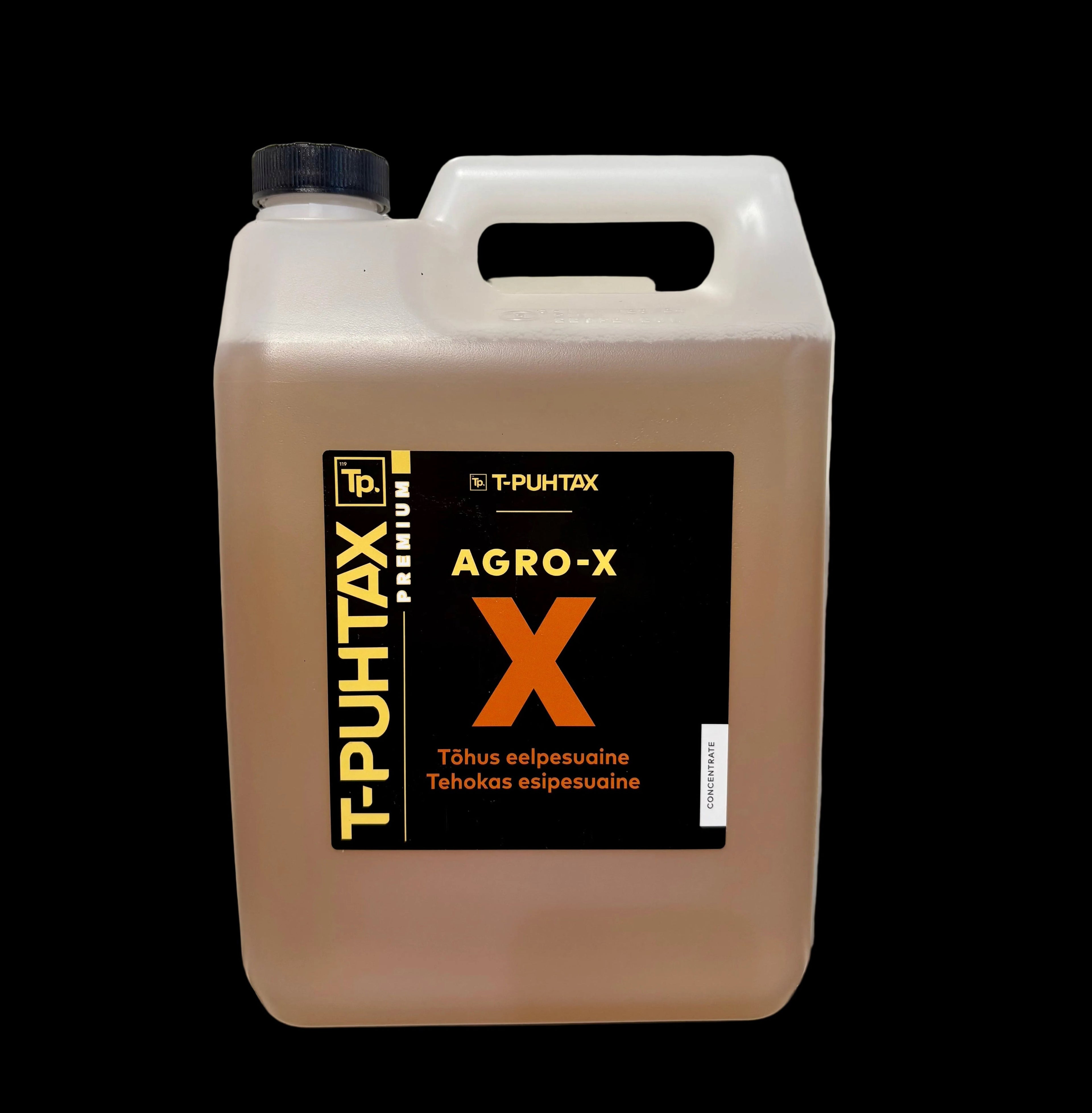 T-Puhtax Agro-X - Erittäin tehokas esipesuaine 5l